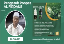 Gus Arif: Berkat Konsumsi Ecodiamonk, Kesehatan Saya Meningkat Drastis Penyakit Sembuh Total.