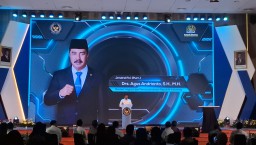 Menimipas Drs. Agus Andrianto Resmikan Immigration Lounge Mall Ciputra World & Autogate Bandara Internasional Juanda.