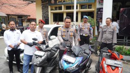 Satreskrim Polres Cirebon Kota Berhasil Ungkap Komplotan Sindikat Pencurian Kendaraan Bermotor
