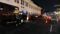 Patroli kewilayahan Polres Cirebon Kota gelar KRYD antisipasi gangguan keamanan.