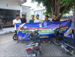 Polsek Ngimbang Gelar Kegiatan Sosialisasi "OPS SEMERU 2025", Kamseltibcar Cegah Lakalantas Di Wil. Ngimbang