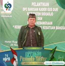 Pimpinan Redaksi Media Metrosurya Mengucapkan Selamat Hari Lahir ke-90 GP Ansor