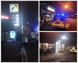 Polsek Ngimbang Intensifkan Patroli Blue Light untuk Cegah 3C dan Balapan Liar