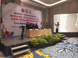 Rakor FPRB Jatim 2025: Kolaborasi dalam Program Pengurangan Risiko Bencana