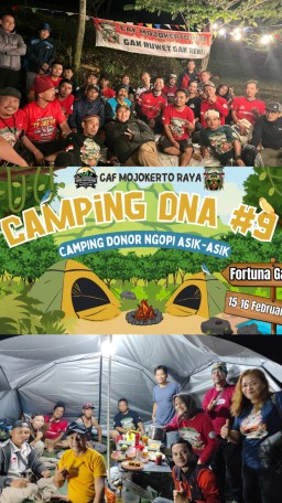 CAMPING DNA #9: AKSI SOSIAL NYATA CAF MOJOKERTO RAYA