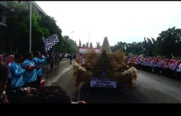 Menyambut Ramadhan, Dinas Ketahanan Pangan dan Perikanan Jombang Gelar Grebeg Apem