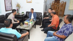 Jelang Ramadhan, Kapolres Cirebon Kota dan Pinca Bulog Pastikan Stok Beras Aman