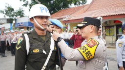 Polres Cirebon Kota Gelar Apel Ops Keselamatan Lodaya 2025: Tertib Lalu Lintas Demi Asta Cita