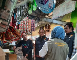 Polres Jombang Gelar Operasi Pasar Bersama Instansi Terkait, Jelang Ramadhan
