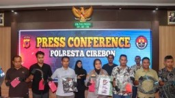 Polresta Cirebon Berhasil Ungkap 7 Kasus Tindak Pidana, 13 Tersangka Diamankan