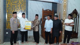 Polres Cirebon Kota Gelar Tarawih Silaturahim Forkopimda di Masjid Adz-Dzikra