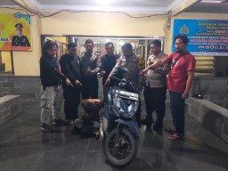 Polsek Kapetakan Amankan Pelaku Curanmor di Desa Suranenggala Kidul