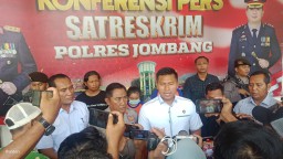 Polres Jombang Berhasil Menangkap Pelaku Perampok Taksi Online