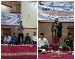 Kegiatan Forkopimcam Safari Ramadhan Bersama MUI Di Kecamatan Ngimbang