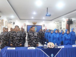 PANGKALAN TNI AL BANTEN IKUTI PENGARAHAN PANGKOARMADA RI SECARA VIRTUAL