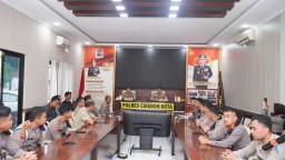 Polres Cirebon Kota Sambut Mahasiswa STIK Lemdiklat Polri dalam Wawancara Program Dianmas