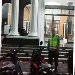 Patroli Dan Pengamanan Sholat Taraweh di Masjid Miftakul Fallah Desa Sendangrejo - Ngimbang