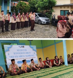 Pembagian Takjil & Santunan Anak Yatim Oleh DKR KWARRAN Ngimbang