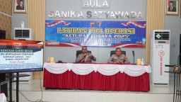 Polres Cirebon Kota Gelar Latihan Pra Operasi Ketupat Lodaya 2025 untuk Pengamanan Idul Fitri