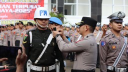 Polres Cirebon Kota Gelar Apel Pasukan Operasi Ketupat 2025 untuk Pengamanan Mudik Lebaran