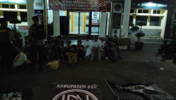 Puluhan Remaja Diduga Geng Motor Diamankan Polres Cirebon Kota