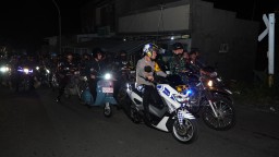Polres Cirebon Kota Gelar Patroli Skala Besar, Antisipasi Gangguan Kamtibmas