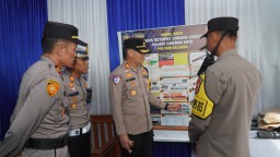 Kapolres Cirebon Kota Tinjau Kesiapan Pos Pengamanan Operasi Ketupat Lodaya 2025