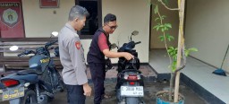 Jelang lebaran, Polsek Utbar Polres Ciko Terima Penitipan Motor untuk Pemudik