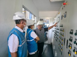 EVP Energi Baru PLN dan GM UIP JBTB Tinjau PLTSa Putri Cempo untuk Dukung Pemanfaatan Biomassa