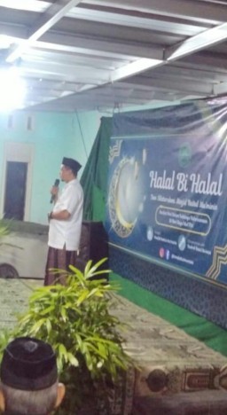 Perkuat Silaturahmi, Kuwu Penpen Mustofa Hadiri Halal bi Halal Di Blok Sicangkir Desa Penpen
