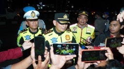 Arus Balik H+5 di Wilayah Hukum Polres Cirebon Kota Terpantau Padat Namun Terkendali
