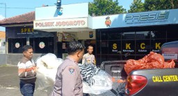 Polisi Amankan 6 Balon Udara di Jogoroto Jombang Saat Akan Diterbangkan