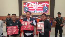 Polres Jombang Berhasil Menangkap Pengedar Narkoba Jenis Sabu 3,5 ons
