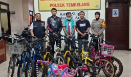 Polisi Bekuk Pelaku Spesialis Pencurian Sepeda Ontel di 11 TKP