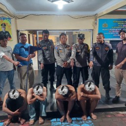 Polsek Kapetakan Gagalkan Aksi Tawuran Konten, Empat Remaja Diamankan