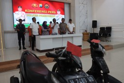 Respon Cepat Polres Pamekasan Berhasil Amankan 4 Tersangka Spesialis Curanmor