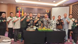 Dien Fatur Romadhoni Terpilih Aklamasi Jadi Ketua PBSI Sidoarjo