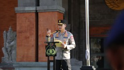 Pimpin Apel Pagi, Kapolda Bali : Tindak Tegas Segala Bentuk Premanisme