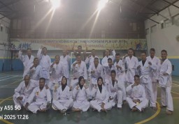Mantapkan Latihan Karate, Satuan Pengamanan PLN Haleyora Powerindo Dalami Teknik Dasar di Pekan Pertama
