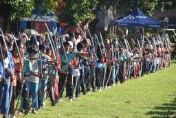 Polres Bondowoso Gelar Kejuaraan Panahan, di Hari Bhayangkara Ke-79