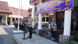 Polres Cirebon Kota Gelar Apel Siaga May Day, Tegaskan Kesiapsiagaan Pengamanan