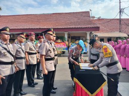 Mutasi Pejabat Utama di Polres Cirebon Kota, Semangat Baru Mengemban Tugas