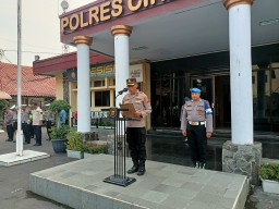 Polres Cirebon Kota Gelar Apel Harkamtibmas Hari Raya Waisak 2025