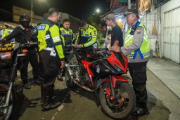 Cegah Premanisme dan Kejahatan Jalanan, Polres Jombang Gelar Patroli Sepertiga Malam