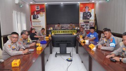 Kapolres Cirebon Kota Ikuti Anev Operasi Premanisme Dipimpin Astama Ops Kapolri Melalui Zoom