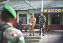 Jadi Pembina Apel di Kodim 0615, Dian: Segala Bentuk Premanisme Harus Ditindak