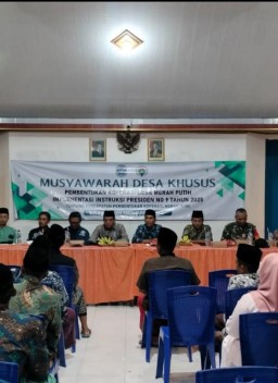 Pemdes Sokosari Gelar MusDesSus Pembentukan Koprasi Merah Putih