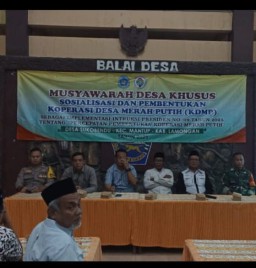 Pemdes Sukobendu Gelar Musdessus Pembentukan Koperasi Merah Putih
