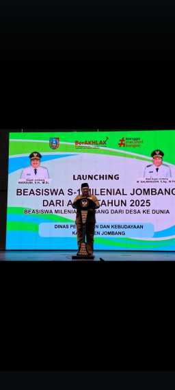 Pemkab Jombang Luncurkan Beasiswa Milenial Jombang Tahun 2025