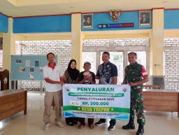 Pemerintah Desa Trepan bagikan BLT DD Di Bulan Juni Berjalan Dengan Lancar Dan kondusif